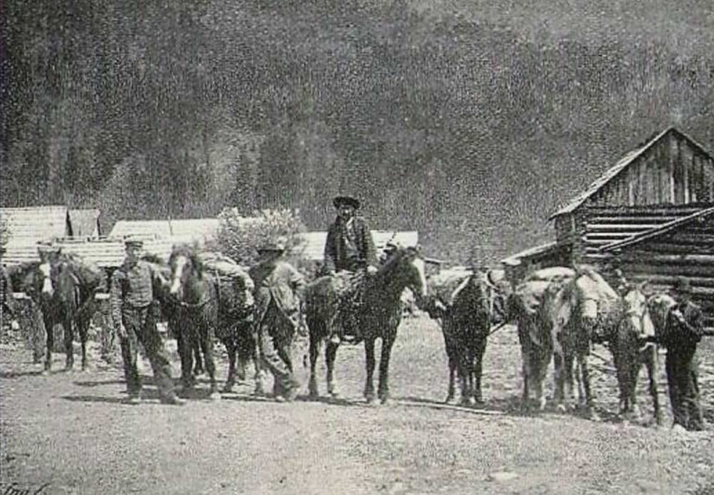 Prospectors at Granite Creek