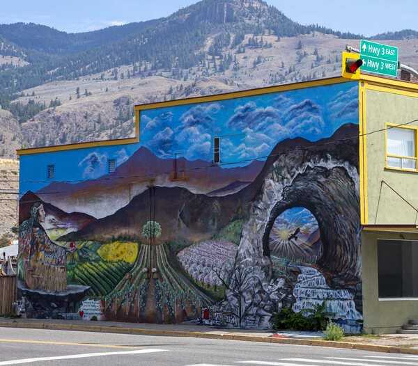 Mural in Keremeos
