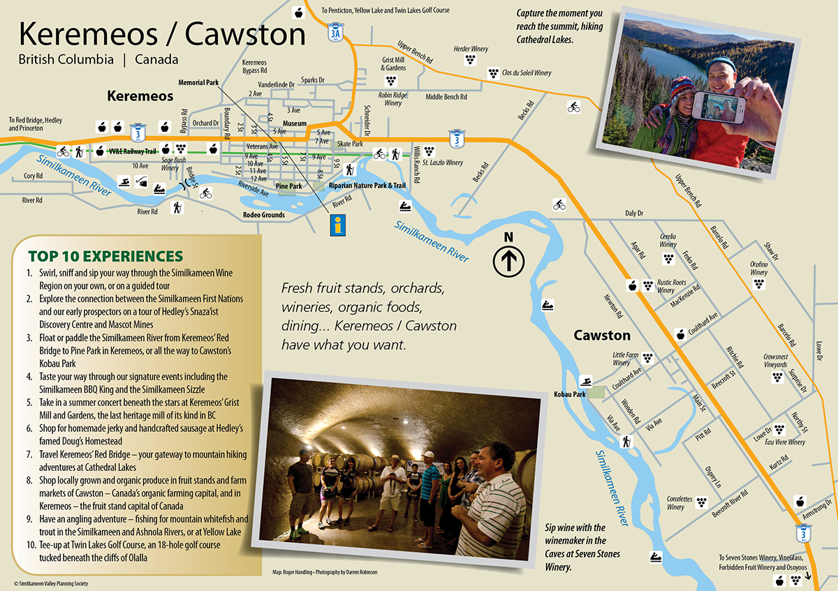 Keremeos / Cawston Map