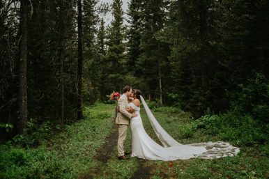 Manning Park Resort - Justine Russo Photography Forest wedding at Manning Park.
