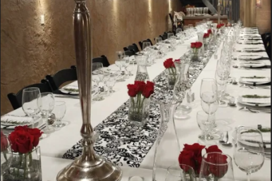 Seven Stones Estate Winery Dinner in the Caves